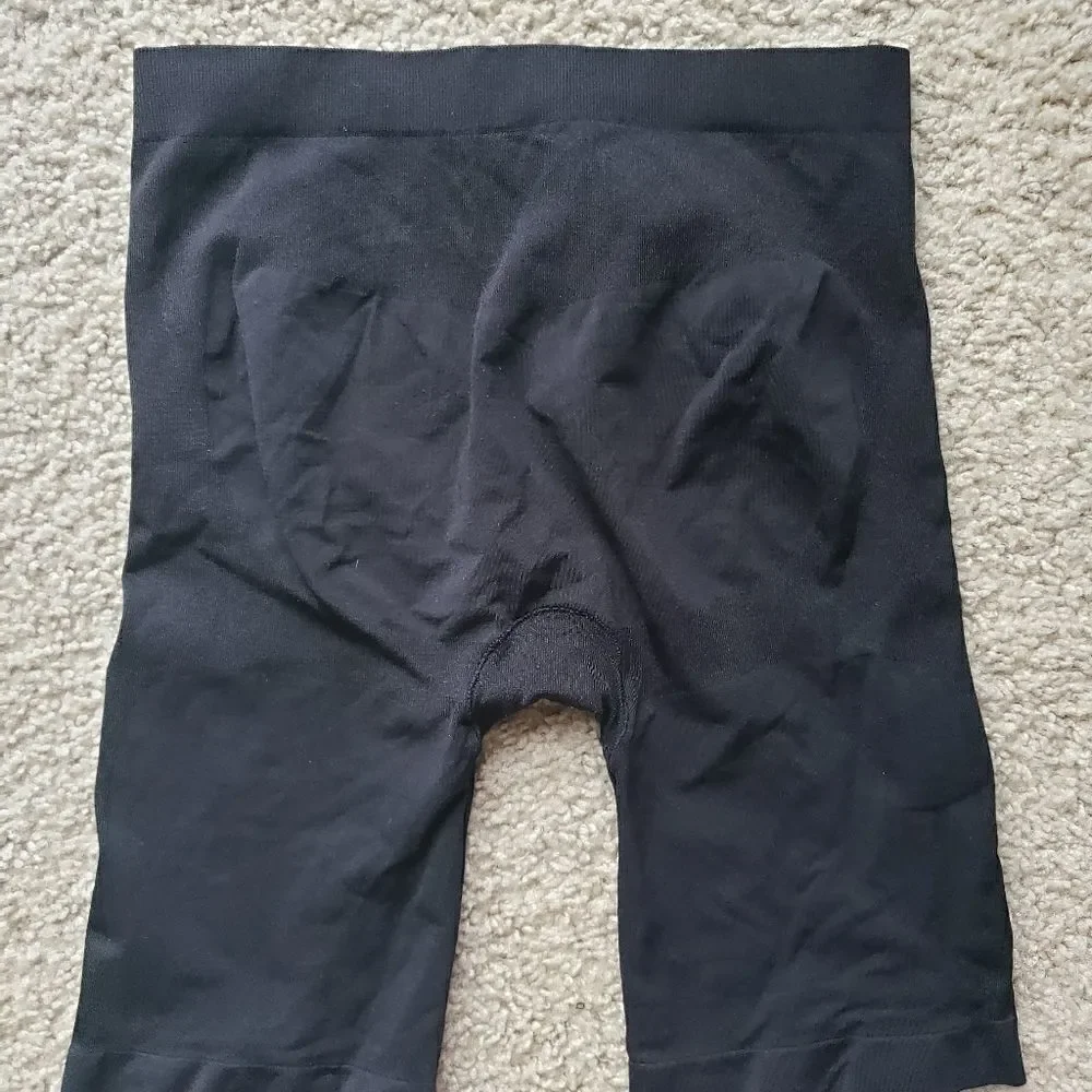 Fit Black Tuck Biker Shorts Shapewear Small